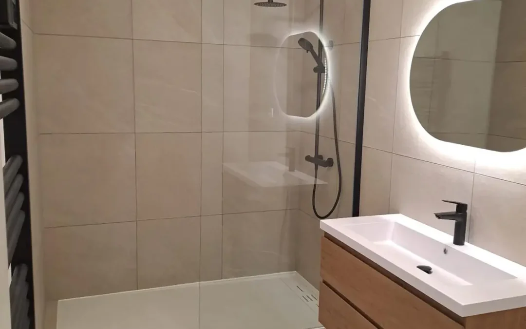 Rénovation complète d’une salle de bain à Schaerbeek
